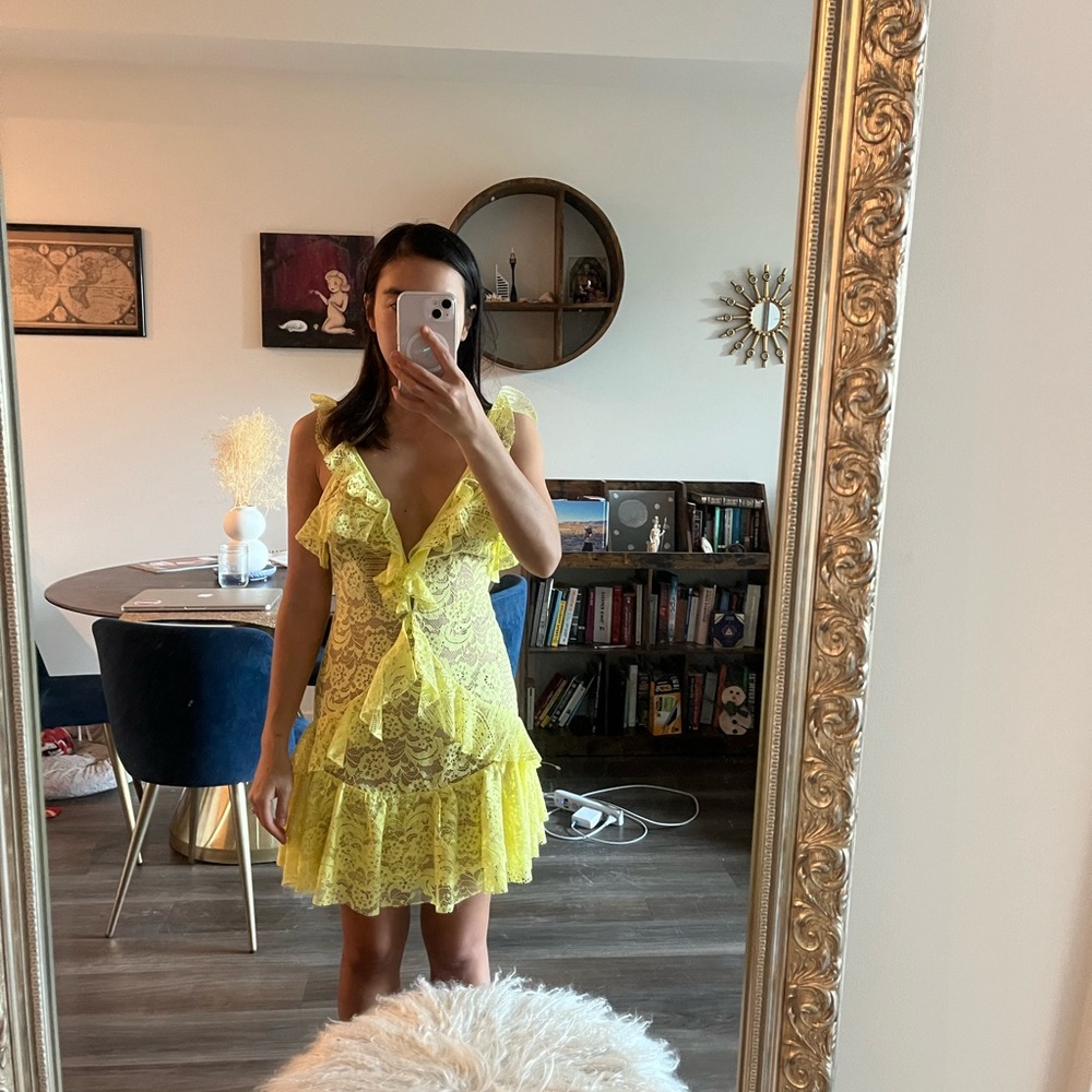 For Love and Lemons mini dress